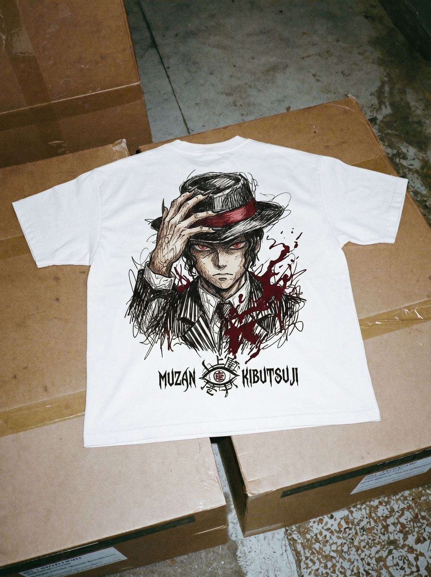 AMIYRO - Oversized MUZAN KIBUTSUJI  T-Shirt